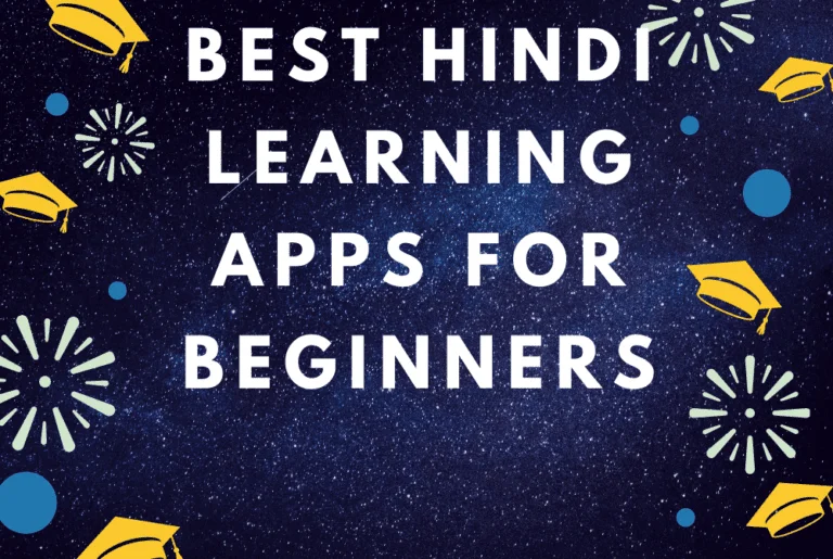 Best Hindi Learning apps for Beginners