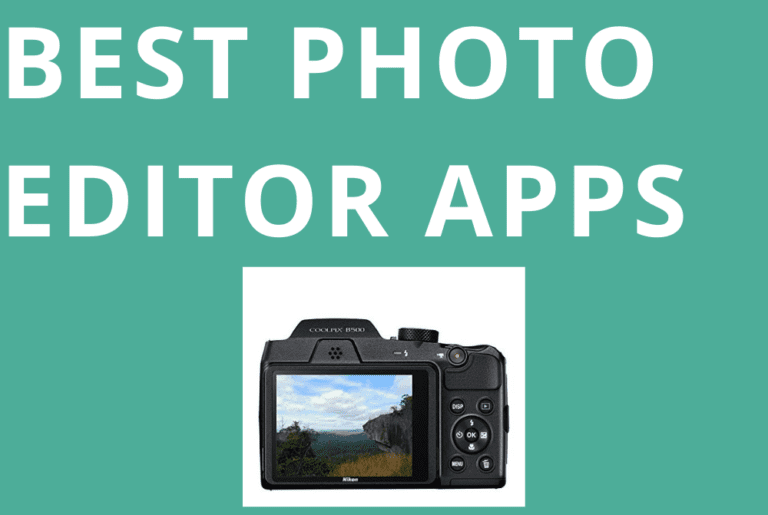 Photo Editor Apps
